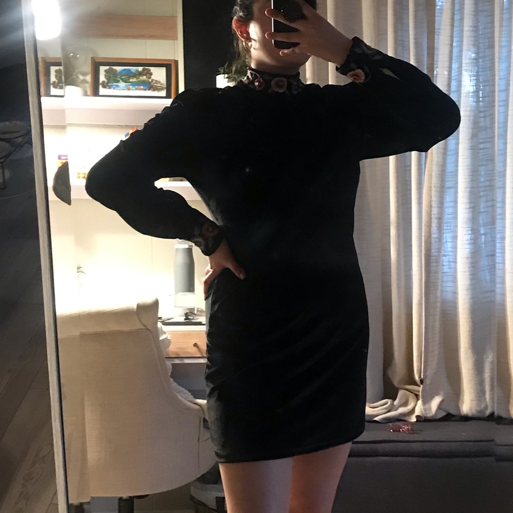 Suede Dress